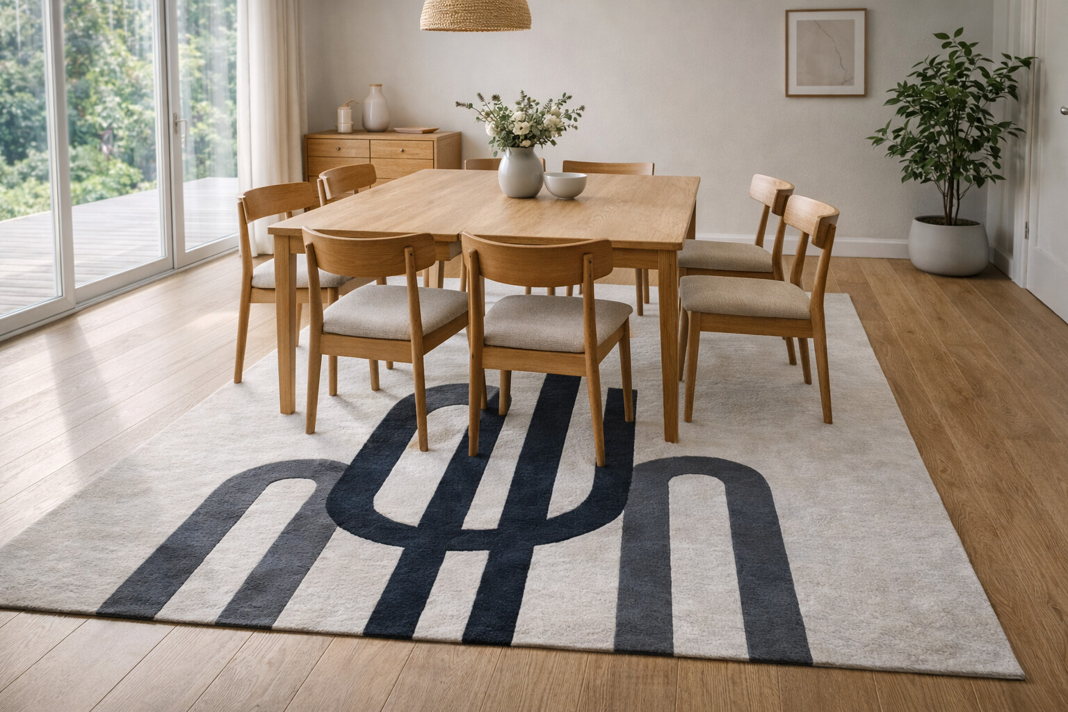 Area rugs 5x8  White wool  6x9 6x10 7x10 8x11  Bed Kids Living room  Tufted rug  Geometric carpet