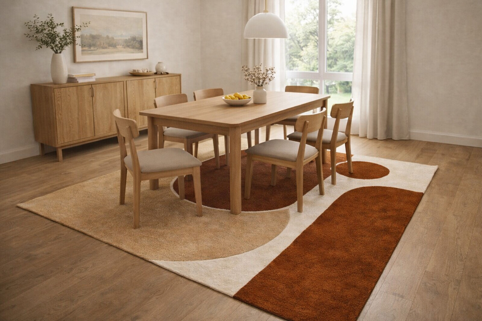 Kids room rug  Geometric carpet  Area rugs  5x8 6x8 6x9 7x10  White carpets  Hand tuffed