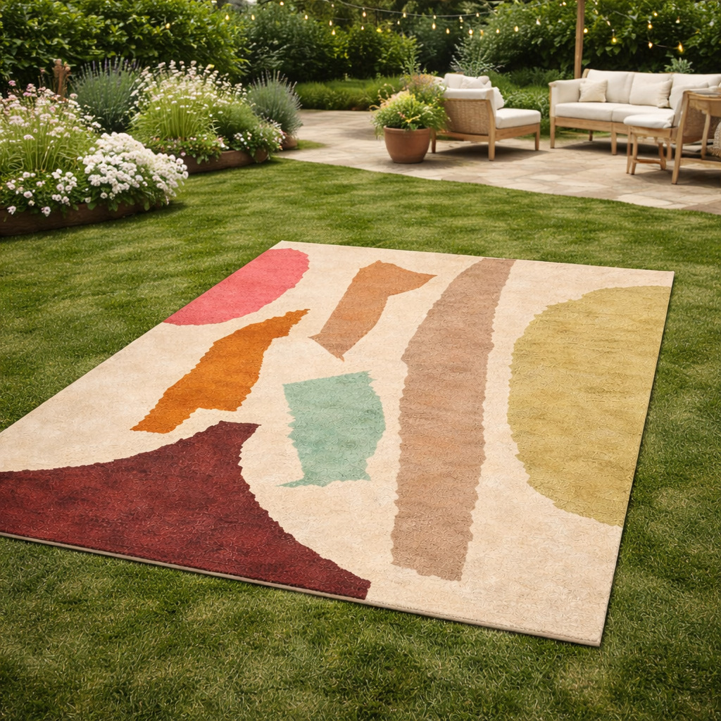 Hand Tufted Natural Multicolor Wool Rug Contemporary Style Dining Rooms Bedrooms Living Room 5x7 6x9 8x9 9x11 Rectangular