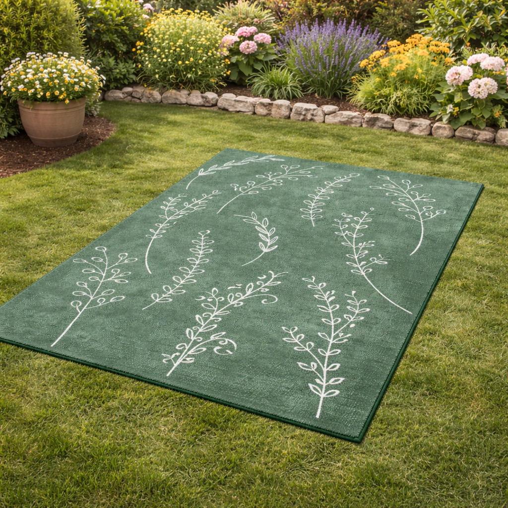 Living room carpet  Leaf patterned  Area rugs 7x10  6x10 6x9 6x8 5x8  Wool carpet  Green color  Hand Tufted