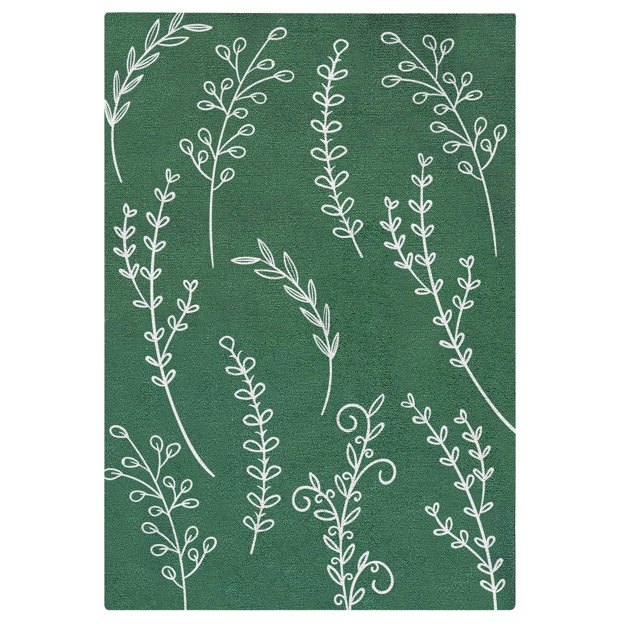 Living room carpet  Leaf patterned  Area rugs 7x10  6x10 6x9 6x8 5x8  Wool carpet  Green color  Hand Tufted