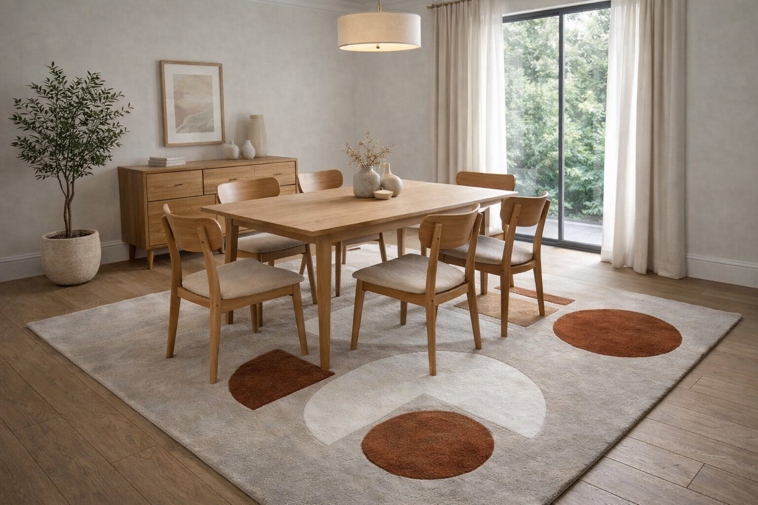 Mid Century Style Rug