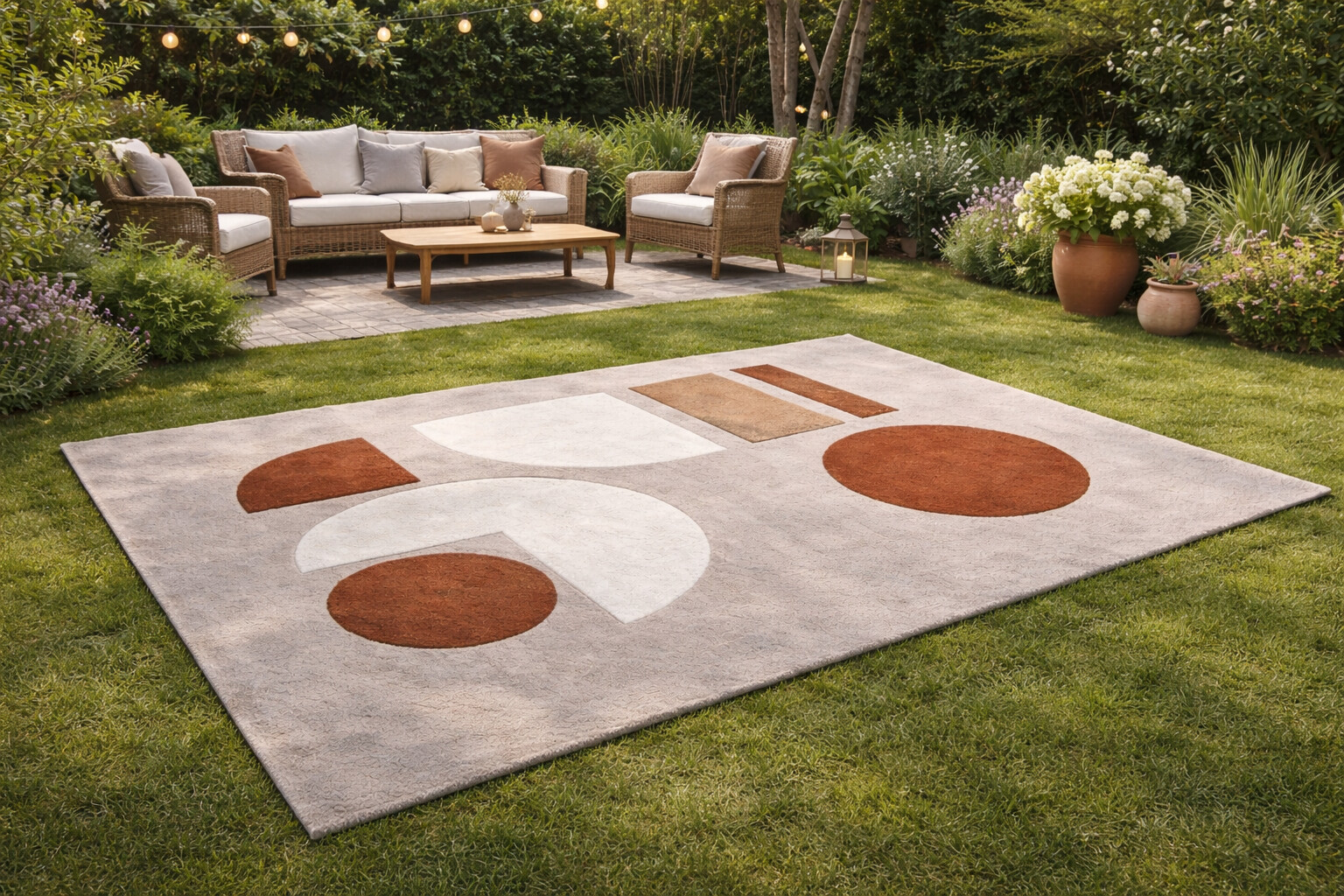 Mid Century Style Rug