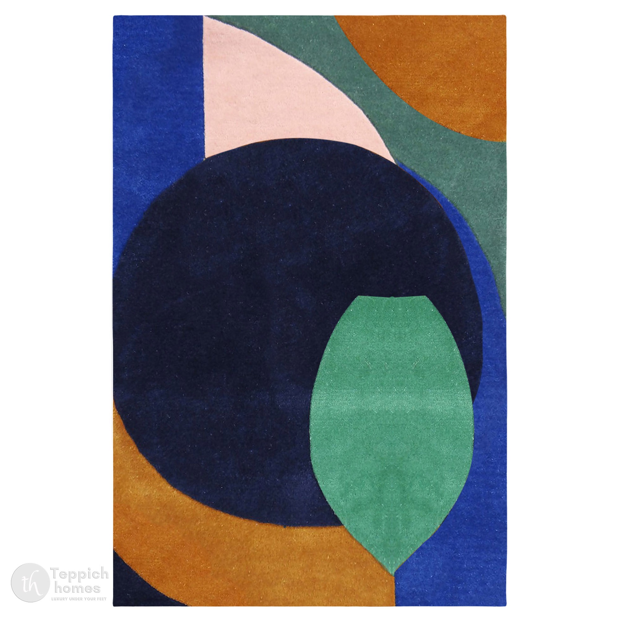 Earthy Modern Art Carpet