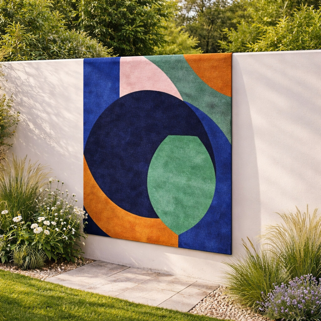 Earthy Modern Art Carpet