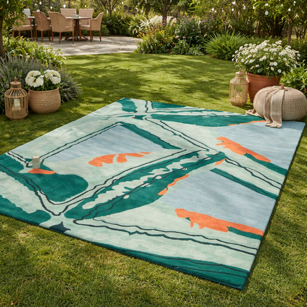 Hand Tufted Stella Multicolor Rug Rug for Bedroom and Living Space