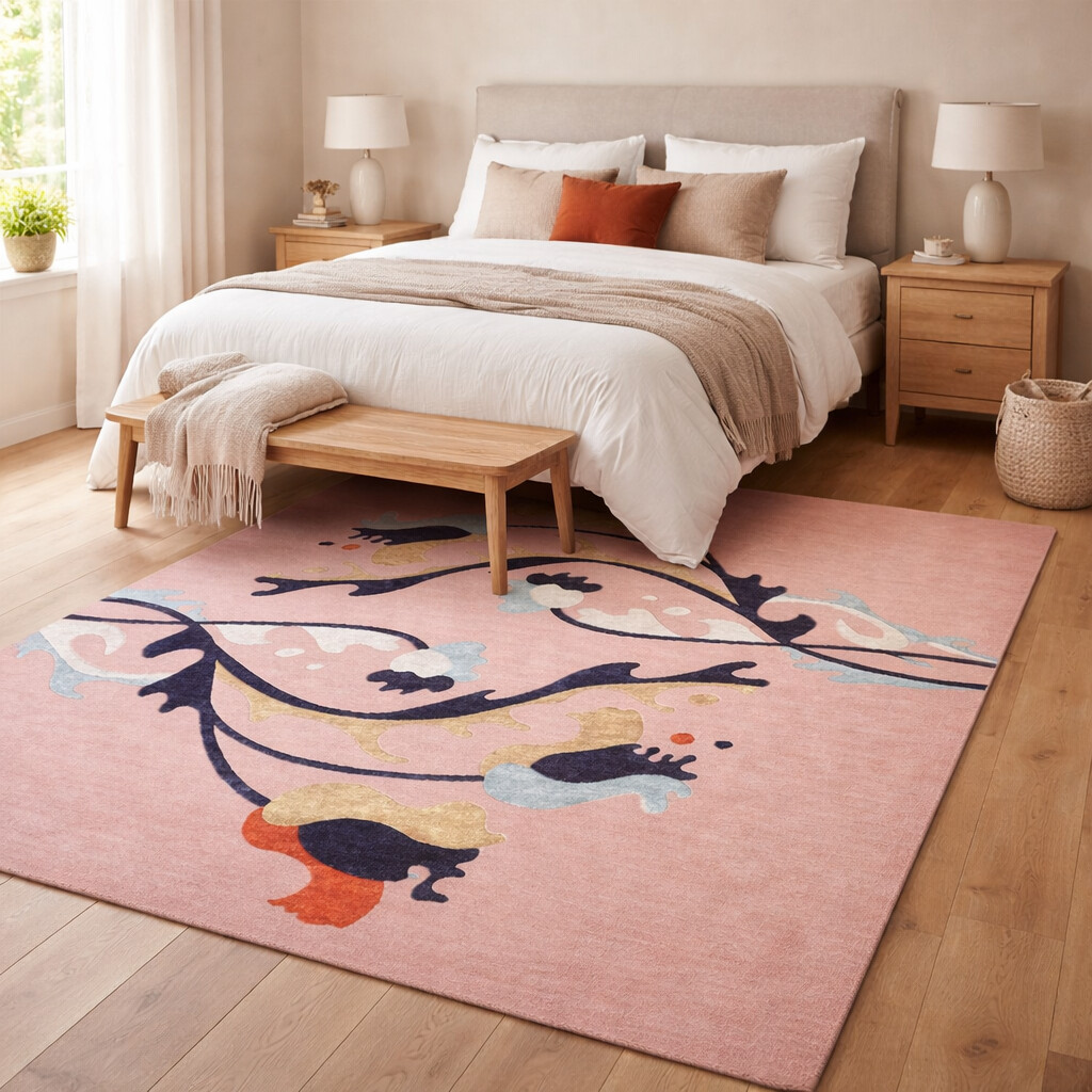 Floral Vine Rug