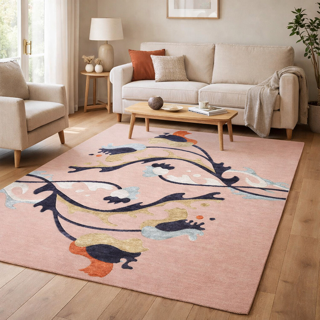 Floral Vine Rug