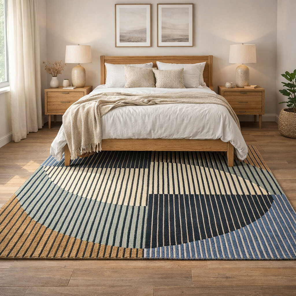 Modern Art-Inspired Rug