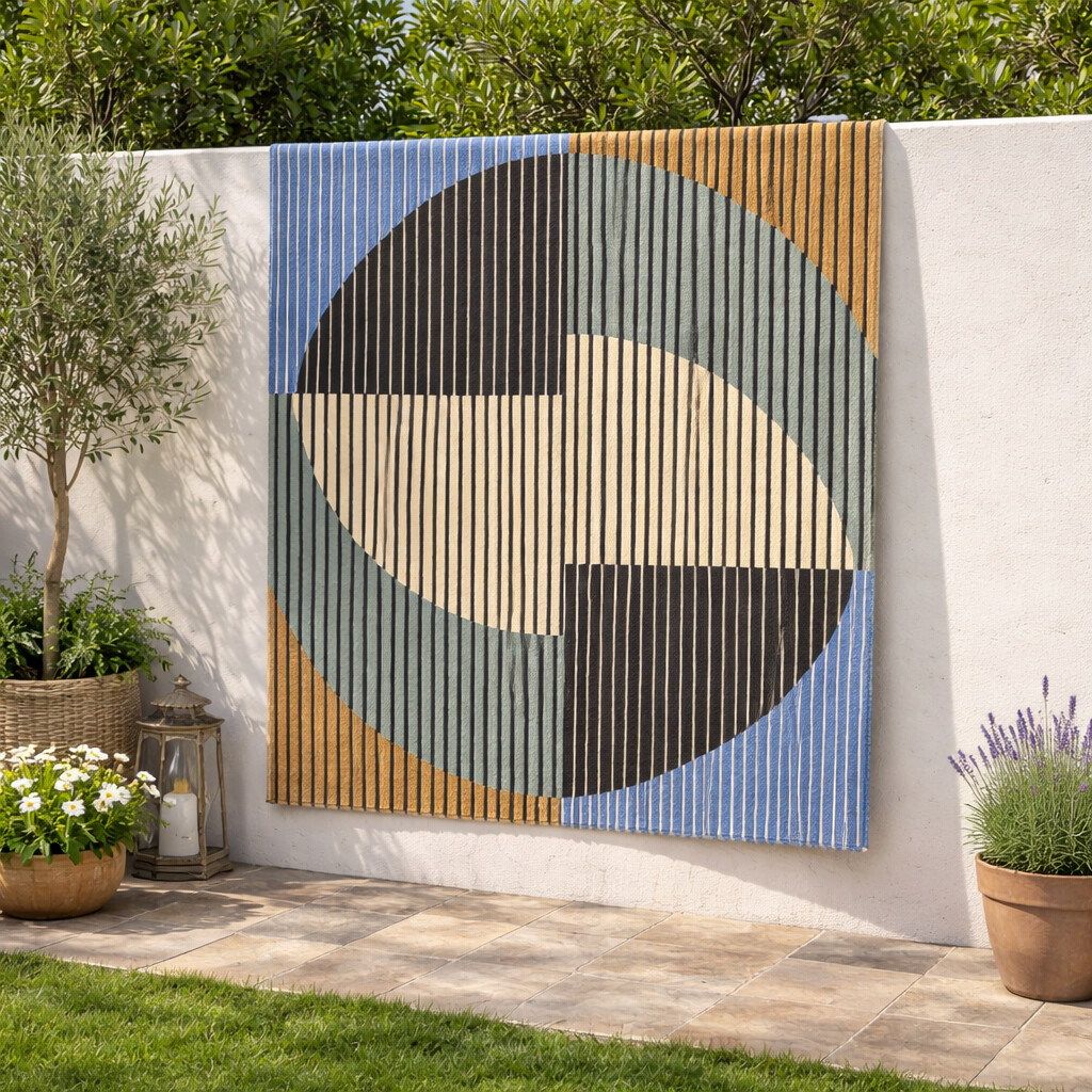 Modern Art-Inspired Rug