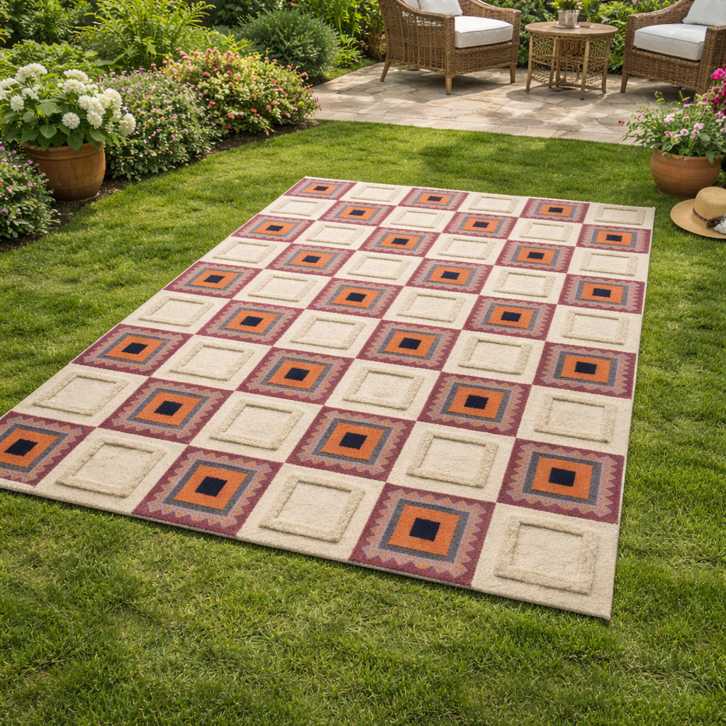 Hand Tufted 8x10 8x11 9x10 9x12 Tufte Cream Wool Area Rug Living Dinning Room