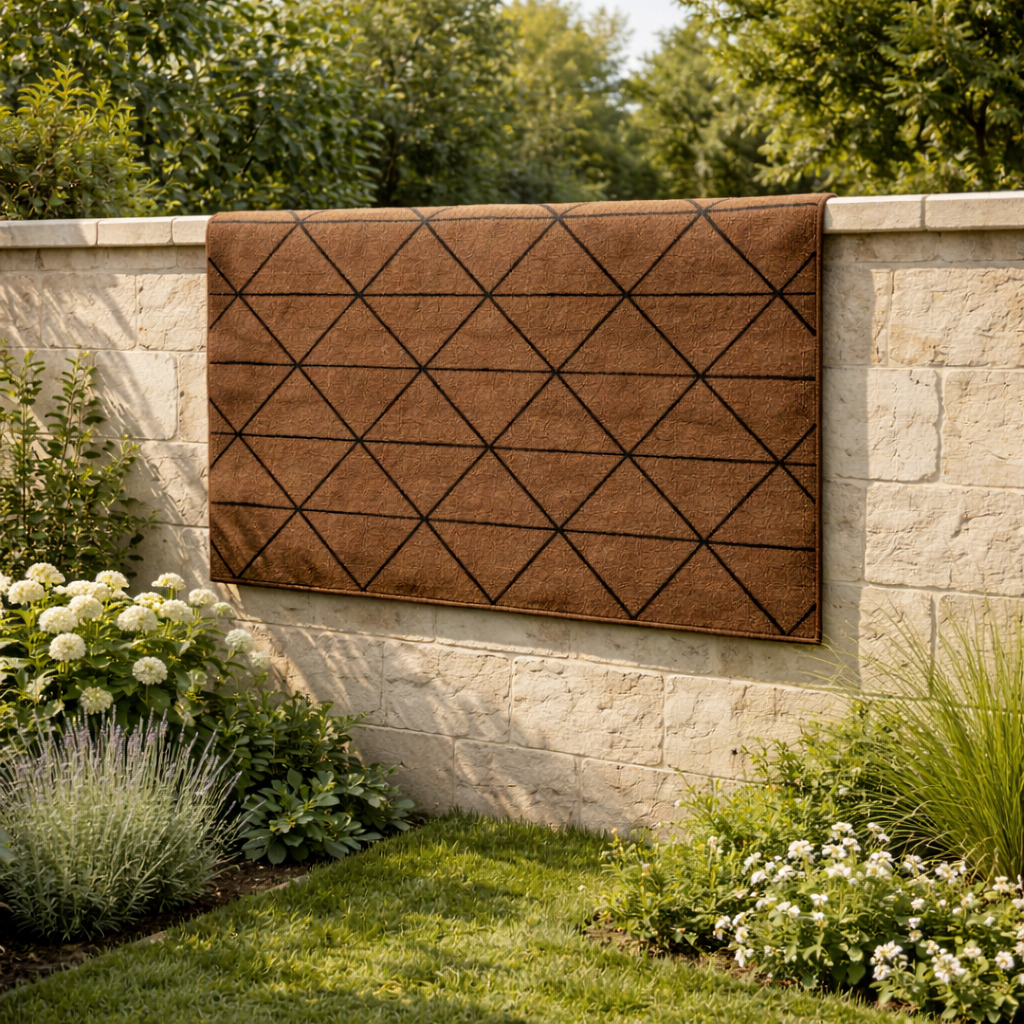 Hand Tufted Rectangle 5x7 5x8 6x8 6x9 Wool Area Rug Tufting Brown Color Bedroom