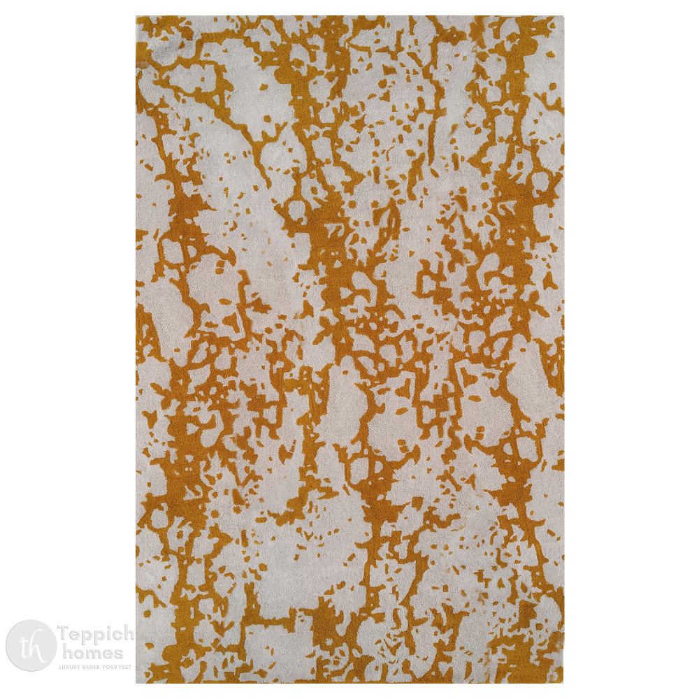 Image of Hand Tufted, Gold Area Rug, Living, 6x8, 6x9, 6x10, 7x10, Handmade, Living Room