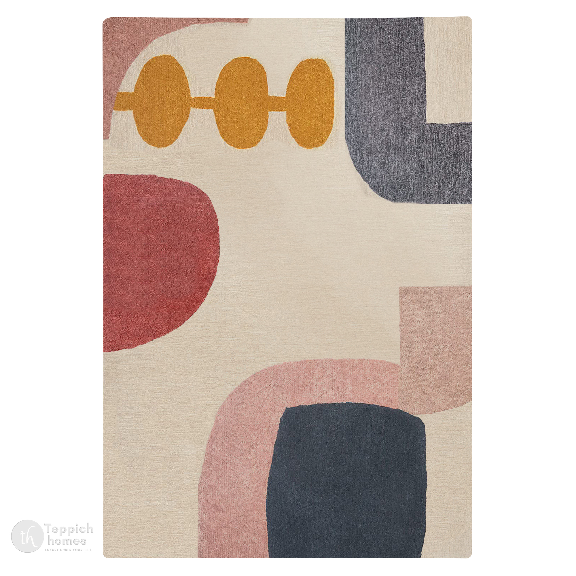 Modern Checkered Lattice Rug