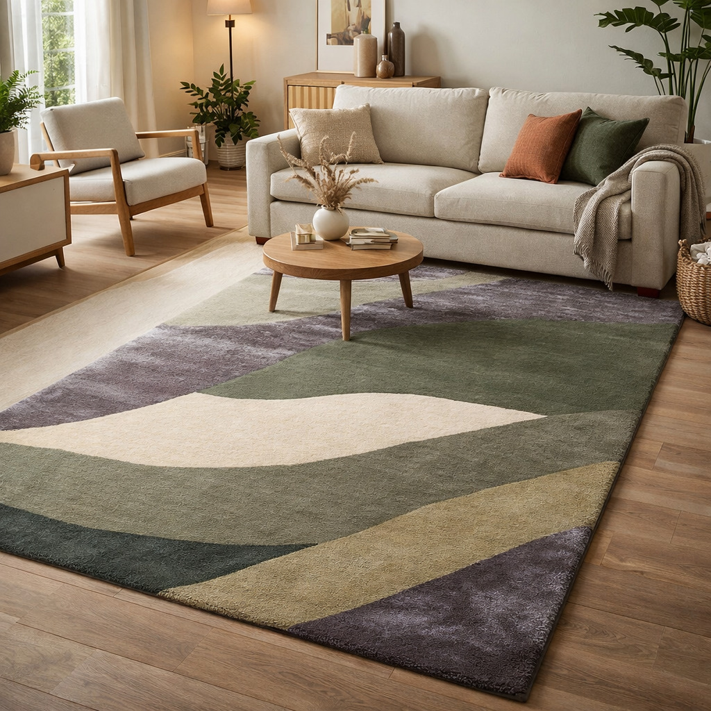 Rugs for Living room  Abstract carpet  Area rug 5x8  6x9 7x10 8x11 9x12  Tufted carpets  Handmade wool