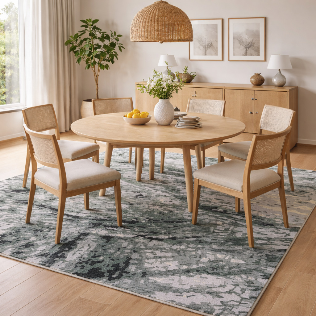 Textured Terrain Rug