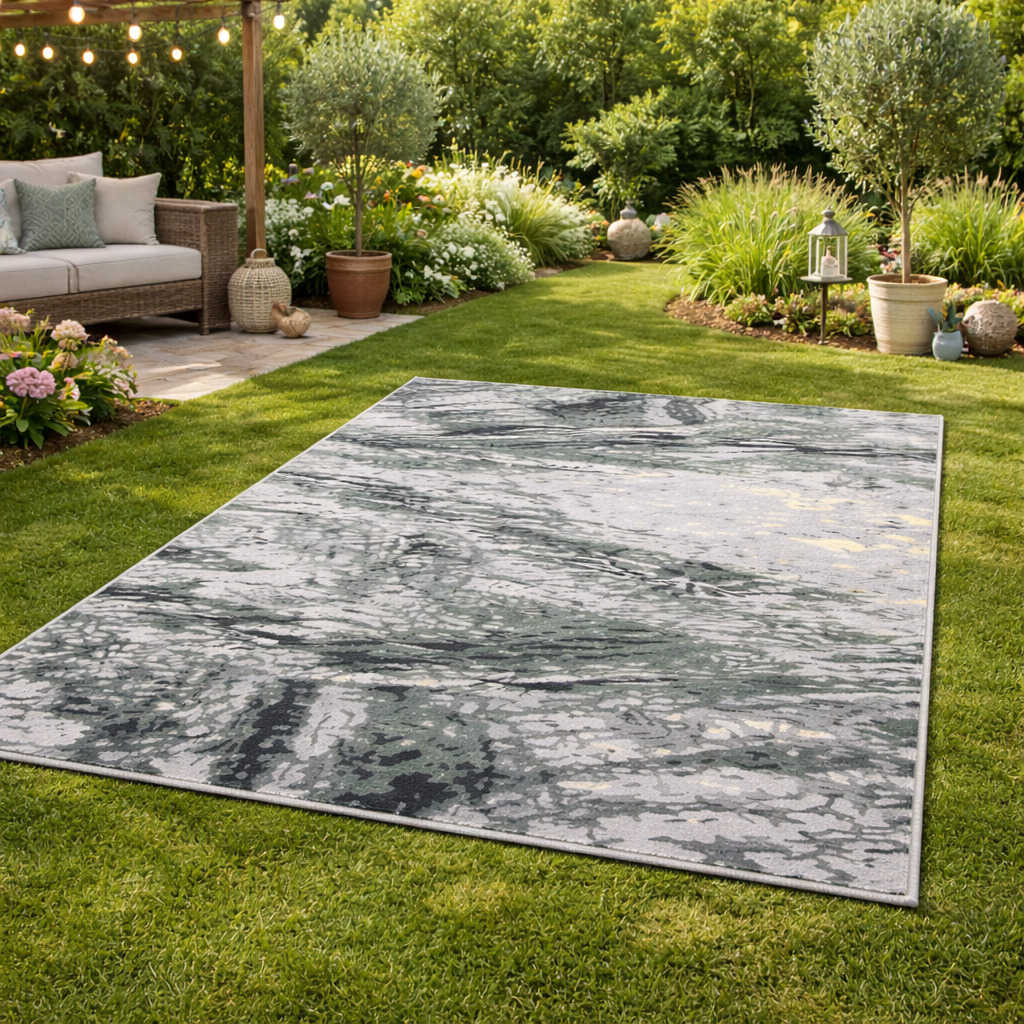 Textured Terrain Rug