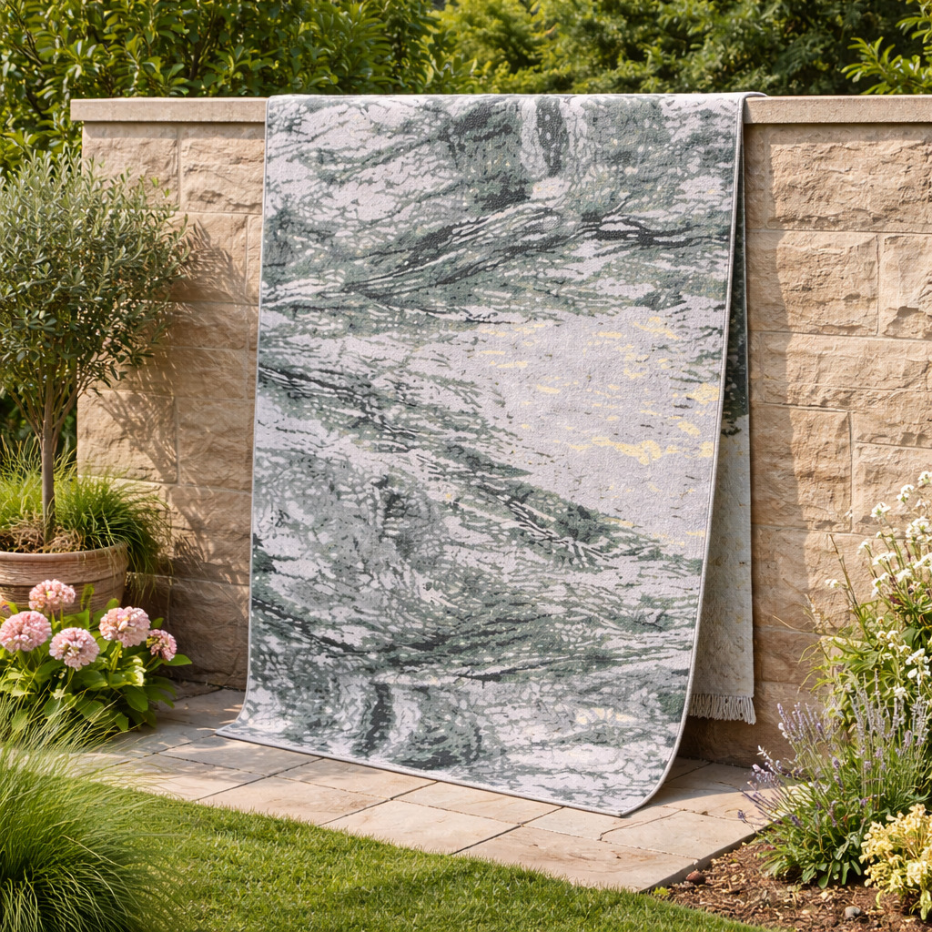 Textured Terrain Rug