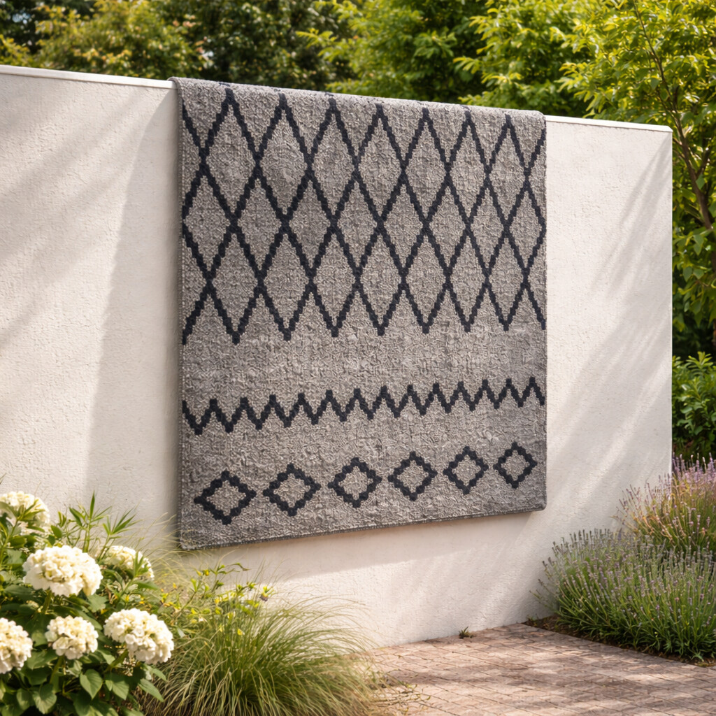 Modern Berber-Style Hand Tufted Rug