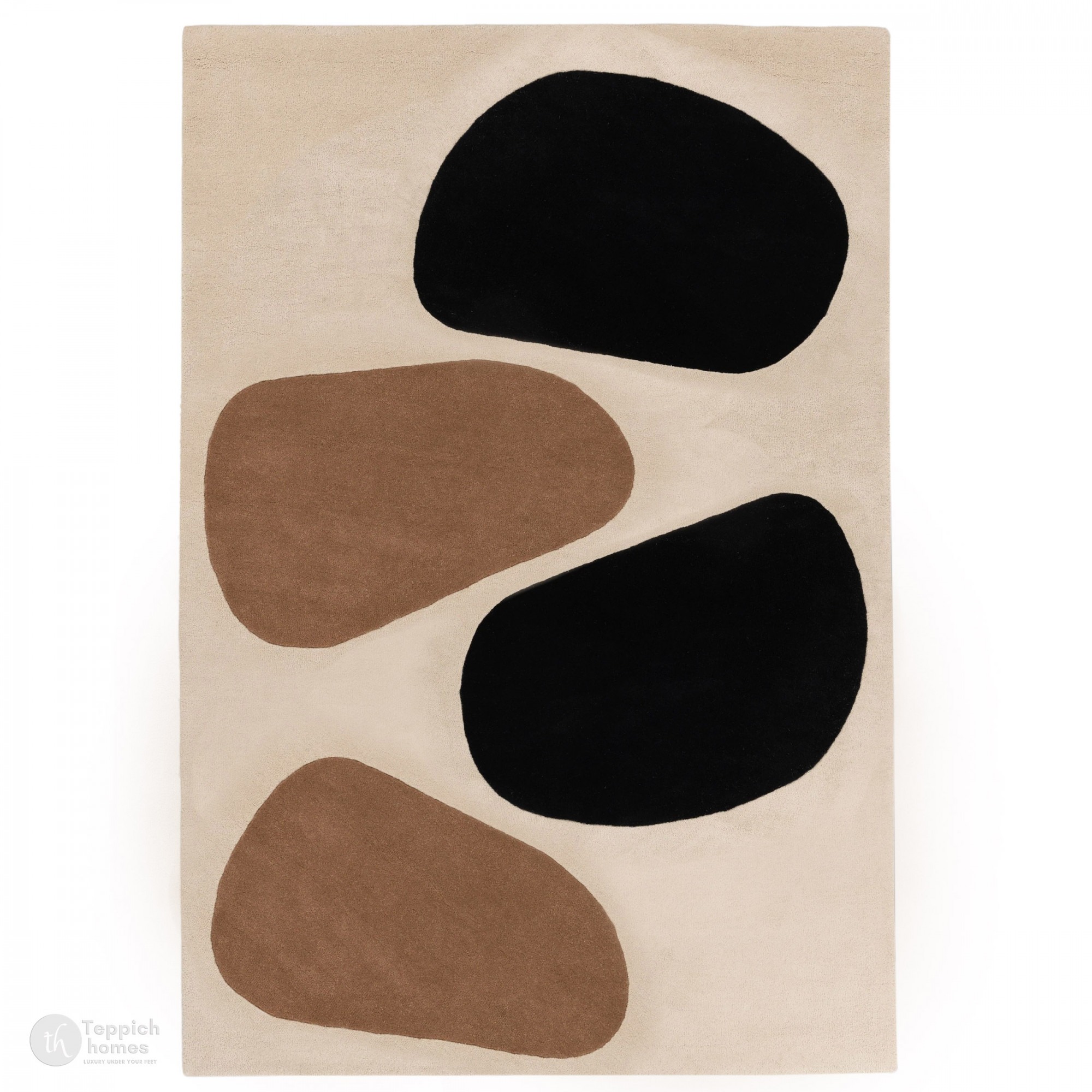 Hand Tuft Rug 5x8 6x9 7x10 Bed Living Room Rugs Beige Color Rectangle Shape Carpet