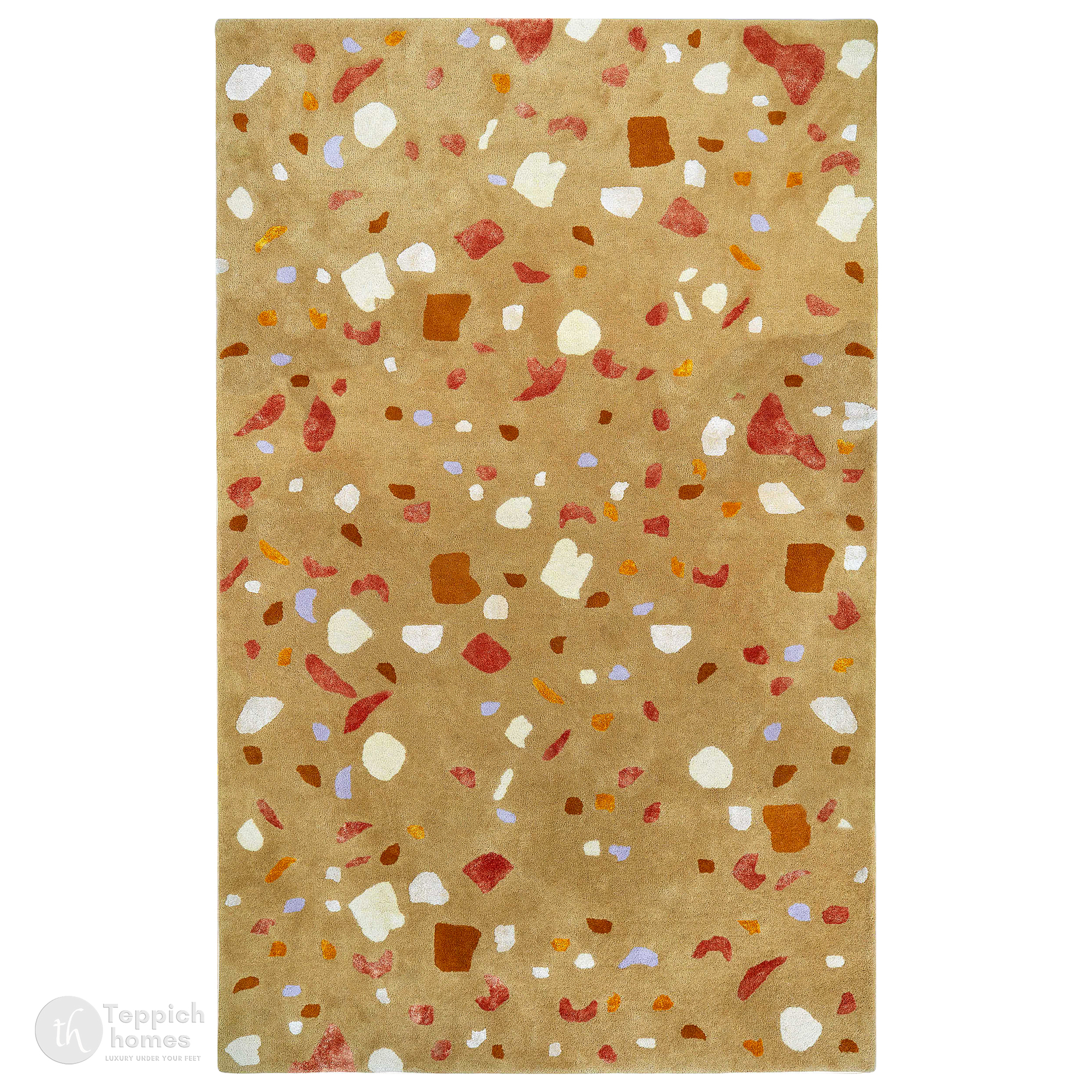 Terrazo Rug Speckled Terrazzo-Style Rug | Hand Tufted Area Rugs