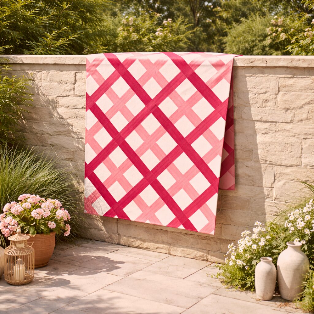 White and Pink rugs 6x10 8x10 9x12 10x13 Checkered carpet Hand tufted rugs Dining Living room