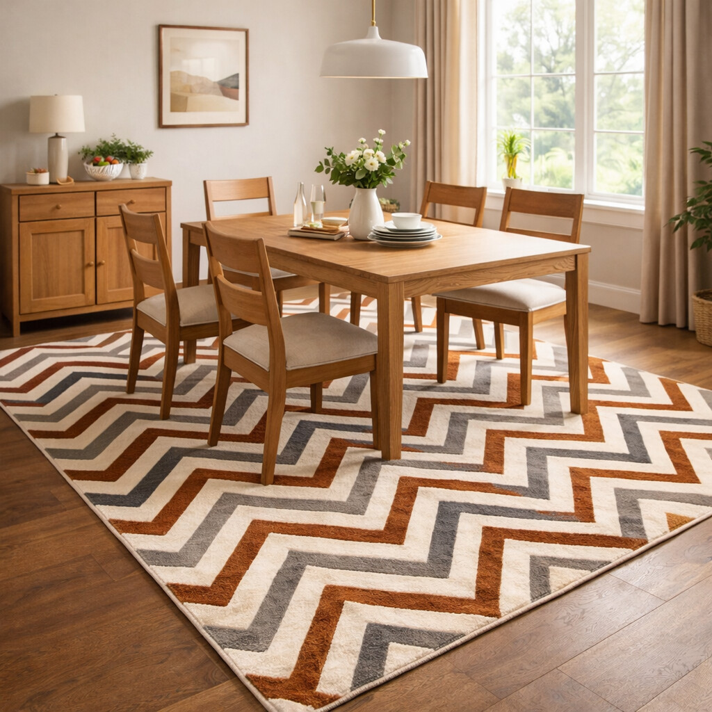 Area Rug Hand Tufted 5x7 8x10 8x11 8x13 Striped Design Wool Area Rug Living Room