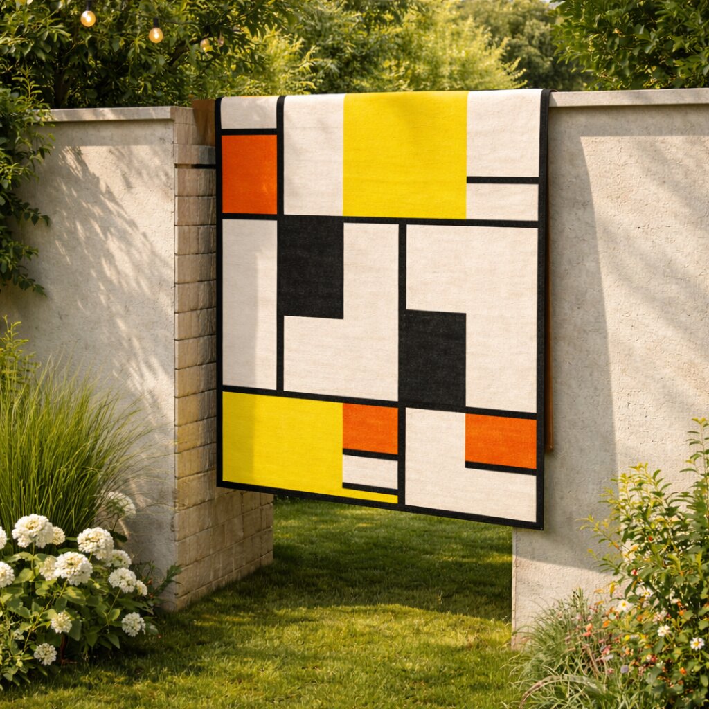 White color rugs 5x8 7x10 8x11 9x12 Geometric wool Tufted carpet Hallway Living room Rectangular carpets