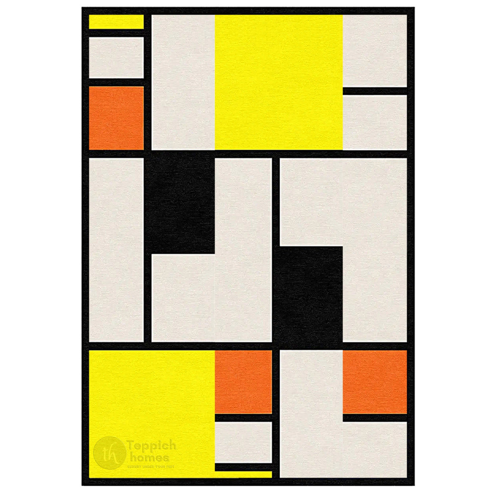 Image of White color rugs, 5x8, 7x10, 8x11, 9x12, Geometric wool, Tufted carpet, Hallway, Living, room, Rectangular carpets