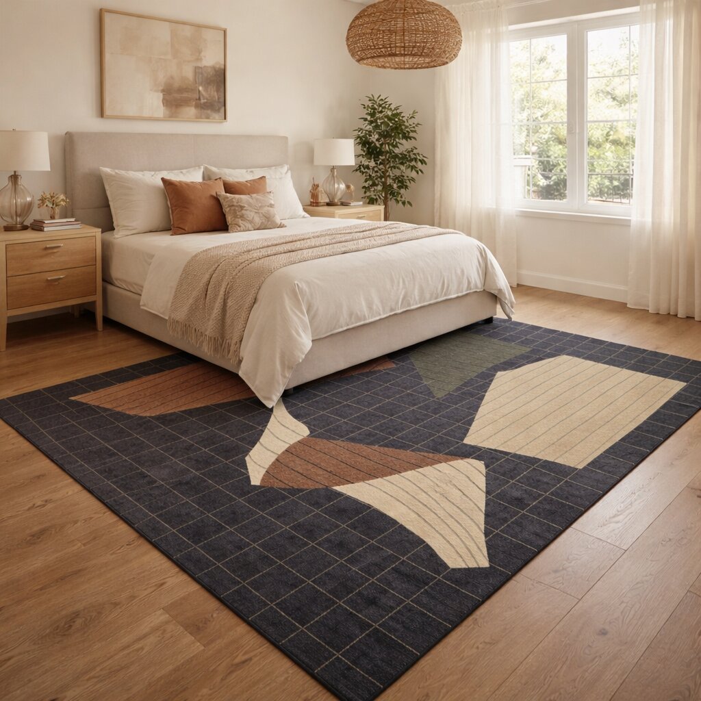 9x13 8x11 Hand tufting wool carpet Rectangular area rugs Bed Living room carpets