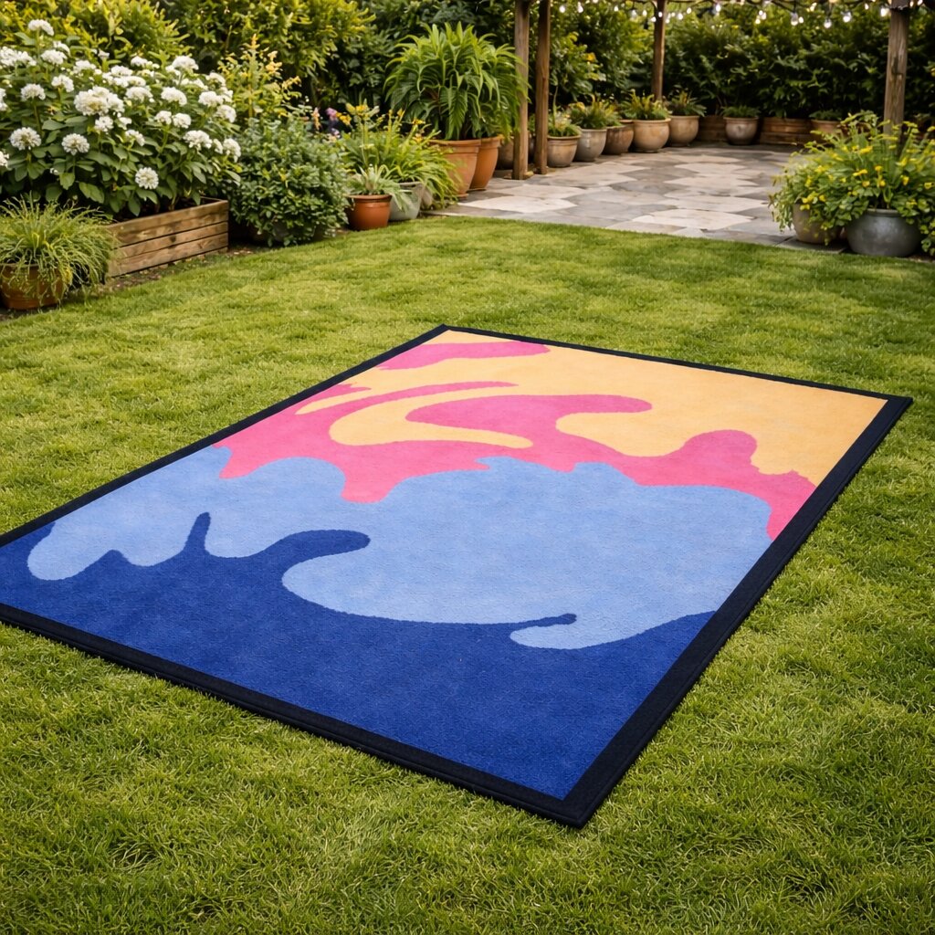 5x7 7x10 10x14 Tufting wool carpet Rectangular area rugs Bed Living room carpets