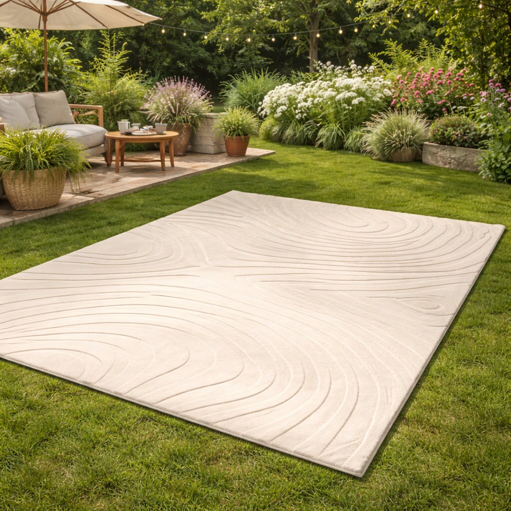 6x8 6x97x10 Hand tufted area rug Rectangular wool carpet Beige color Hallway Kids rooms rugs