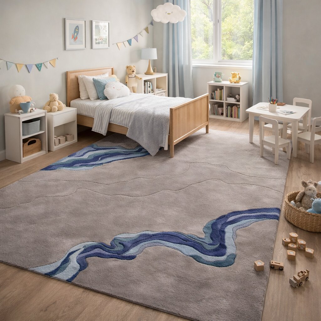 Hand tufted area rug Rectangular wool carpet 9x12 10x14 12x18 Hallway Dining Kids rooms rugs