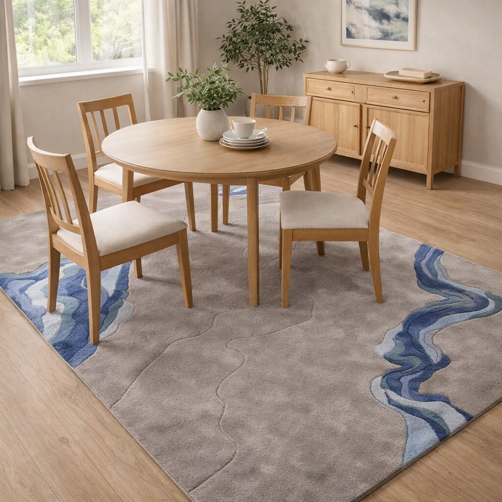 Hand tufted area rug Rectangular wool carpet 9x12 10x14 12x18 Hallway Dining Kids rooms rugs