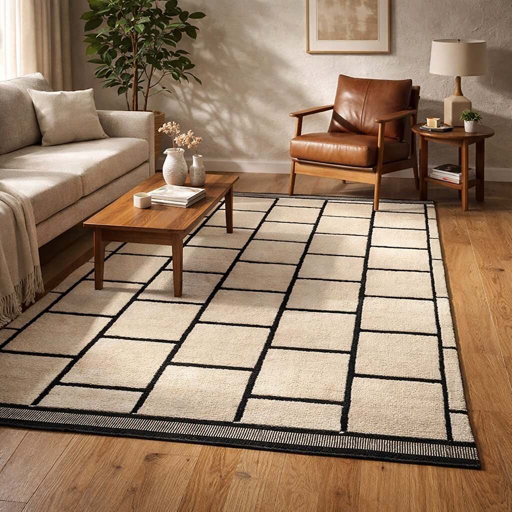 Hand tufted area rug Rectangular wool carpet 5x7 6x9 9x12 12x18 Bed Living Kids room rugs