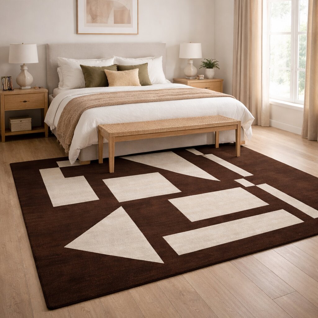 5x7 6x9 8x10 10x14 12x15 Hand tufted area rug Rectangular wool carpet Bed Living Kids room rugs