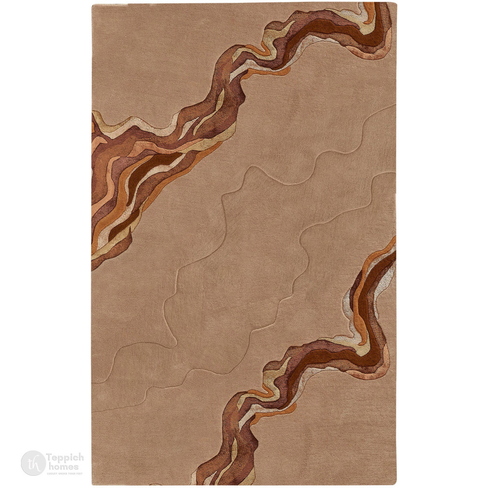 Image of Hand tufted, Area rug, Rectangular wool carpet, 9x12, 10x14, 11x11, Hallway, Dining, room rugs