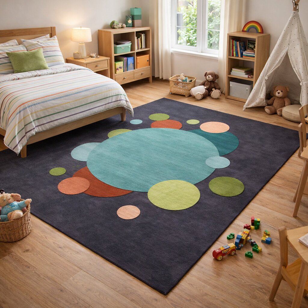 Tufte carpet 5x7 6x8 7x10 8x10 Wool area rugs Geometric design Bed Kids Living room Rectangle shape
