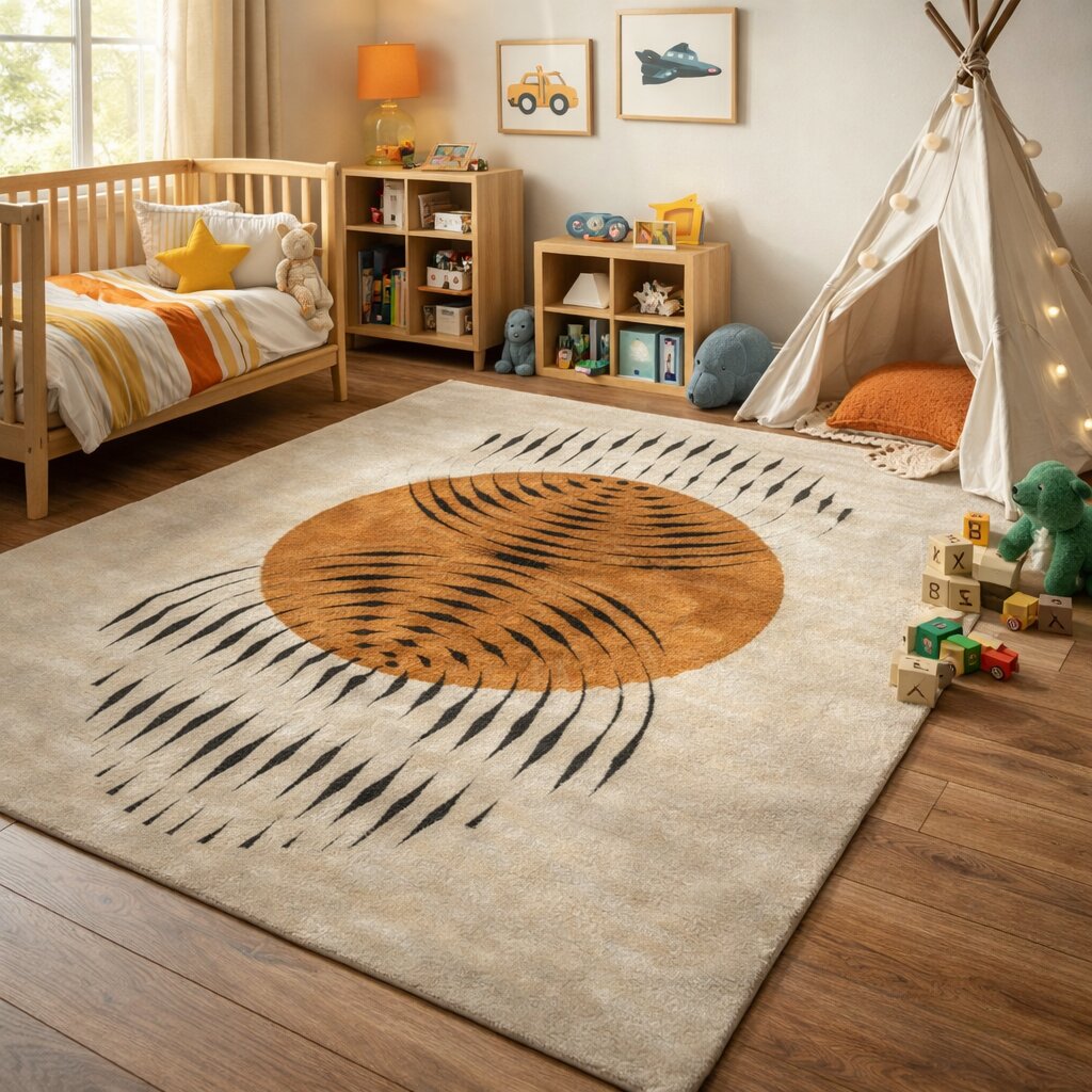 7x10 6x9 Tufting wool rug Ivory color 6x8 5x8 5x7 Rectangle area carpet Handmade rugs