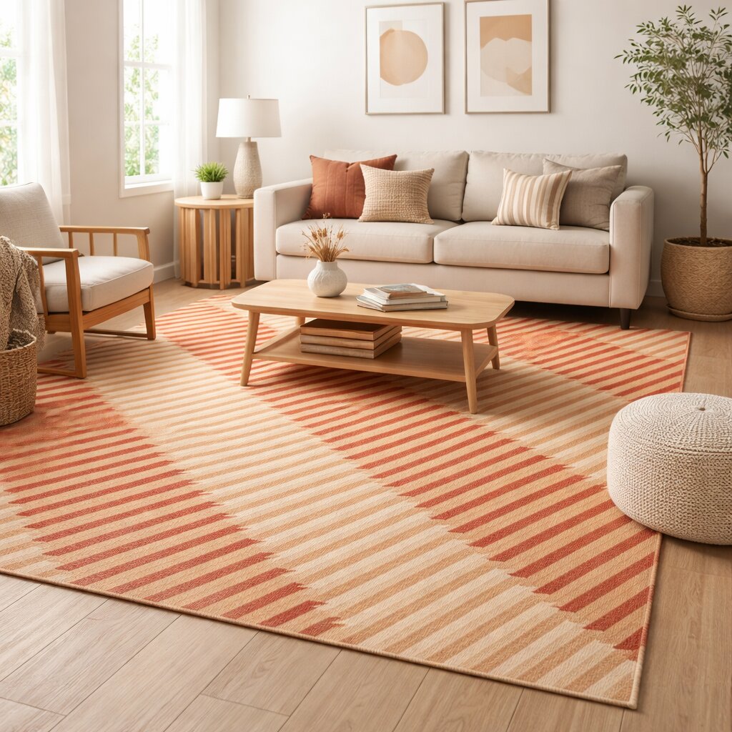 7x10 6x9 6x8 5x8 5x7 Orange color Hand-made tufting wool rug Rectangle area carpet