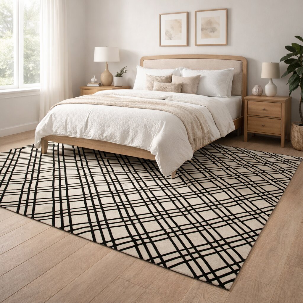 7x10 6x9 Tufting rug Cream color 6x8 5x8 Rectangle area wool carpet Handmade rugs