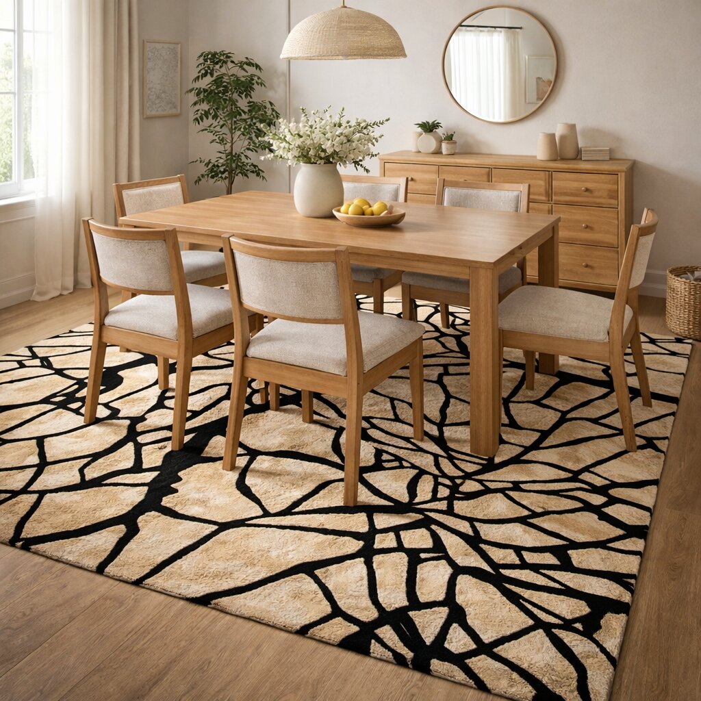 Geometric rug Tufted carpets Rugs for Bed Living rooms Rectangle shape Woolen carpet 5x7 8x11 9x12 10x13 Handmade area rug