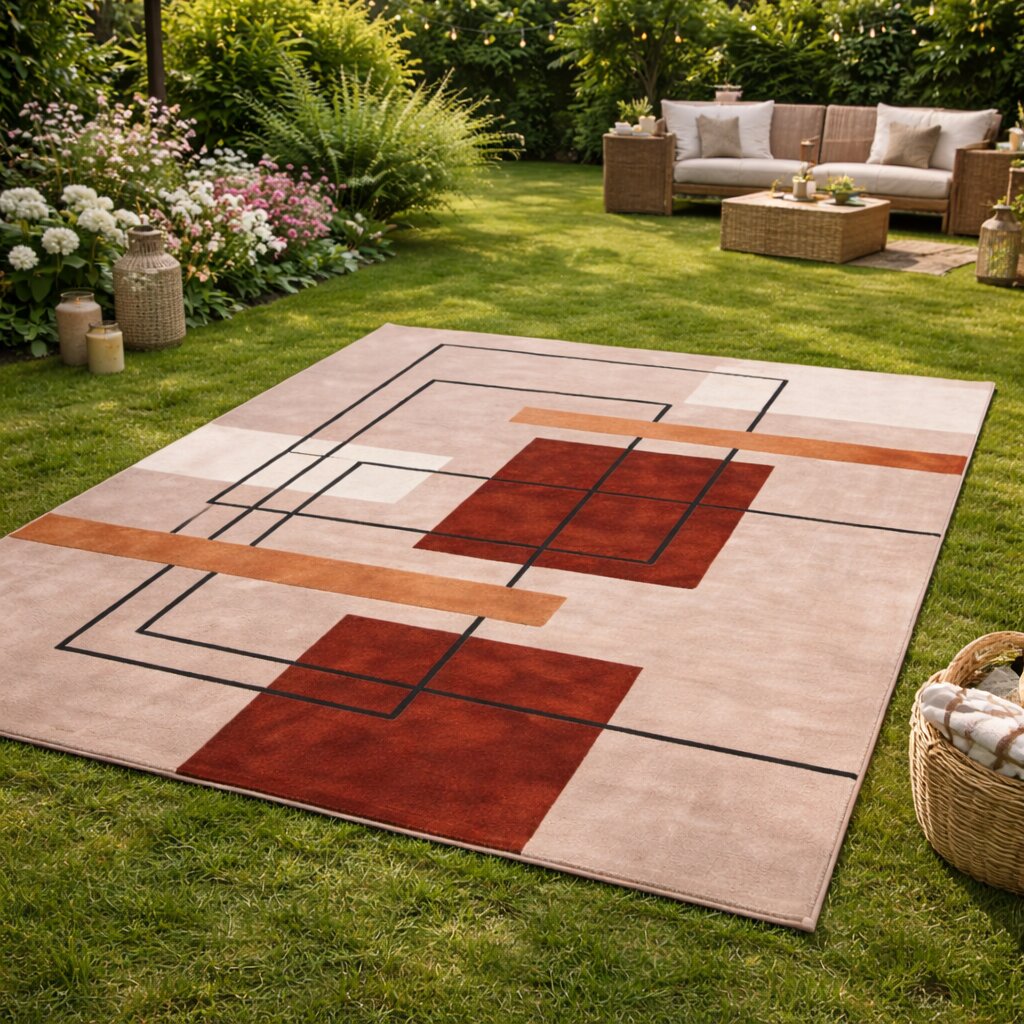 Geometric area rug 9x12 10x13 Hand tufted carpets Rugs for Bed Living Kids room 6x9 6x8 Rectangle shape Woolen carpet