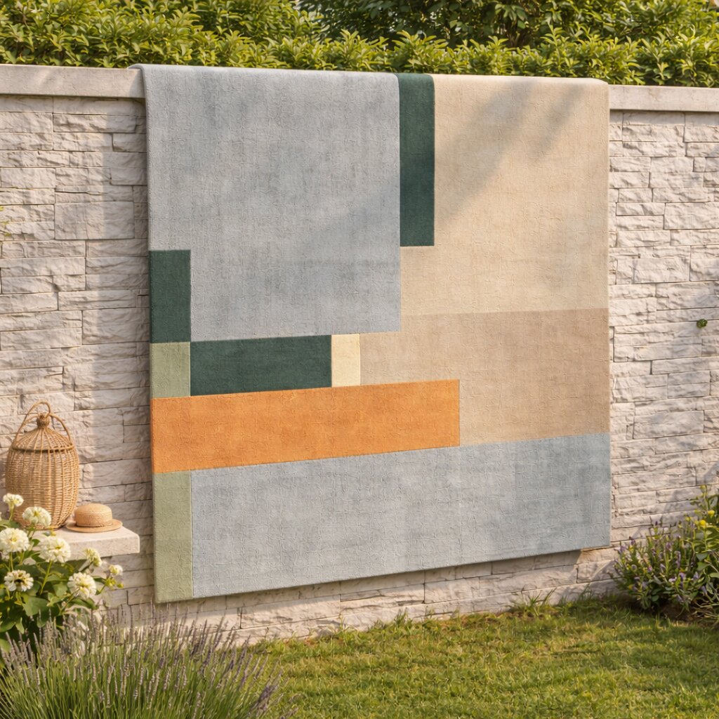 Tuft area rug 5x7 6x8 7x10 8x10 8x11 Multi-color rug Rectangle shape Woolen carpet Handmade area rugs Geometric design Living Bed Kids room