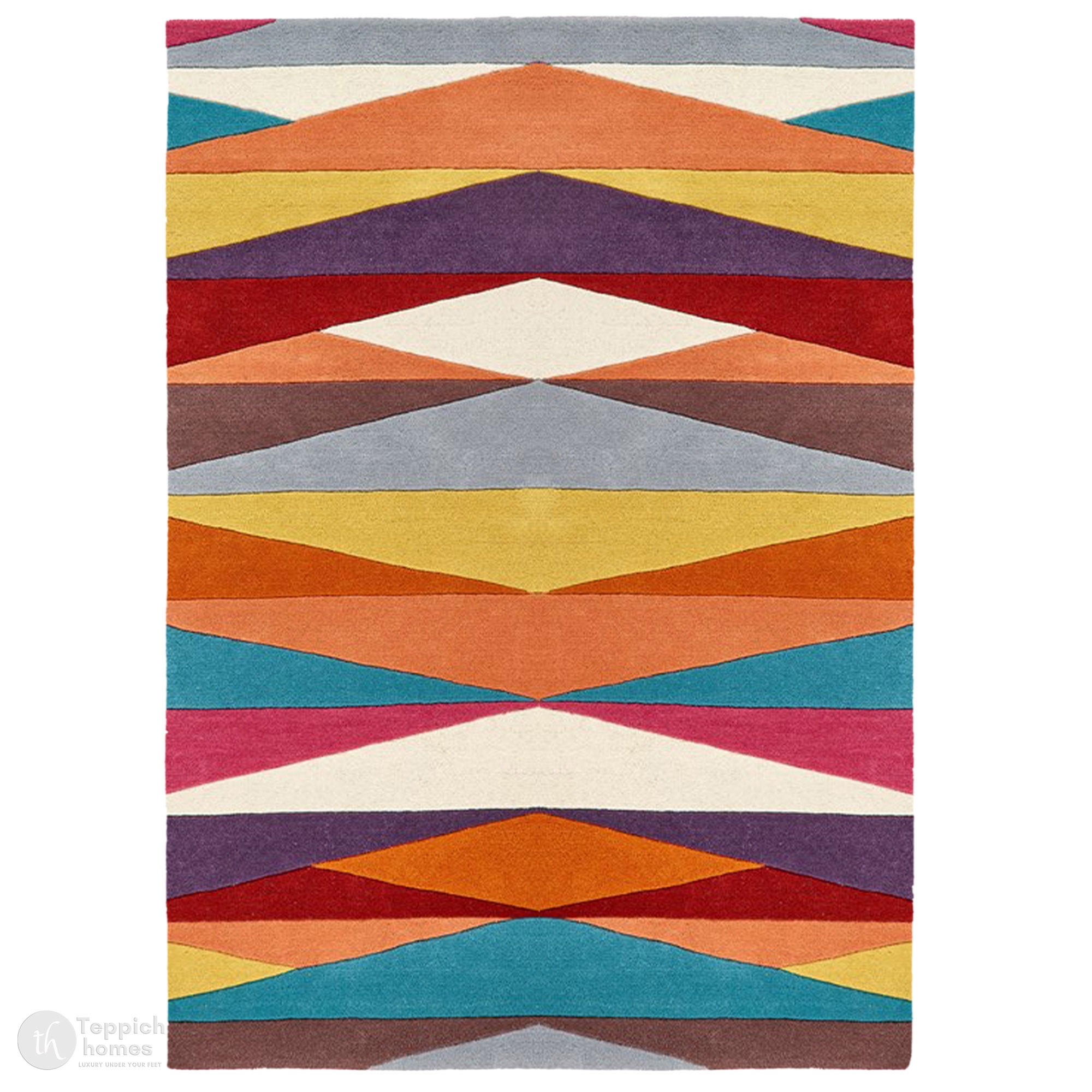 Area rug 6x9 6x8 5x8 Tufting wool rugs Geometric design Rectangle wool carpet Large area rugs Hallway Living Dining space