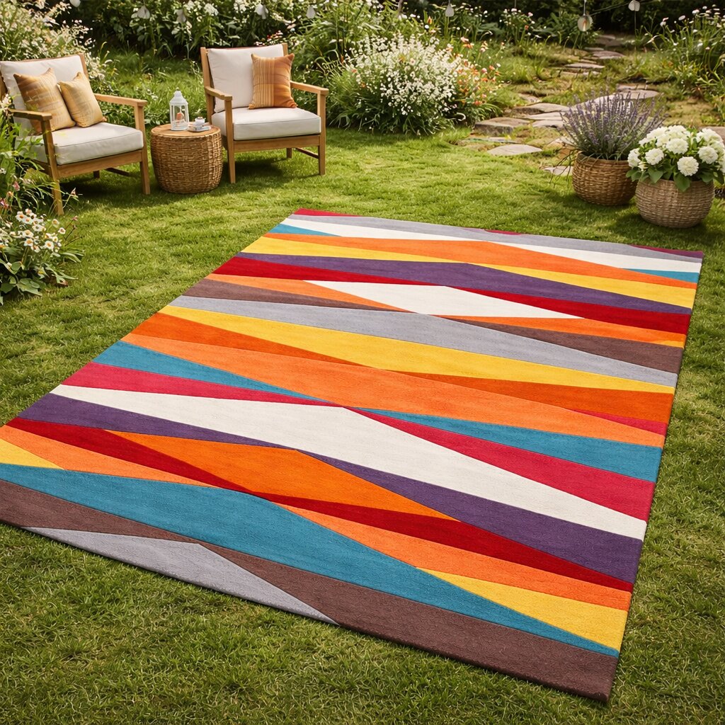 Area rug 6x9 6x8 5x8 Tufting wool rugs Geometric design Rectangle wool carpet Large area rugs Hallway Living Dining space