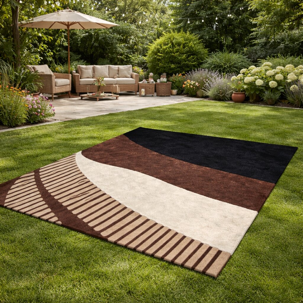 Rectangle wool carpet Large area rugs Hallway Living Dining space Area rug 6x9 6x8 5x8 Tufting wool rugs Geometric design