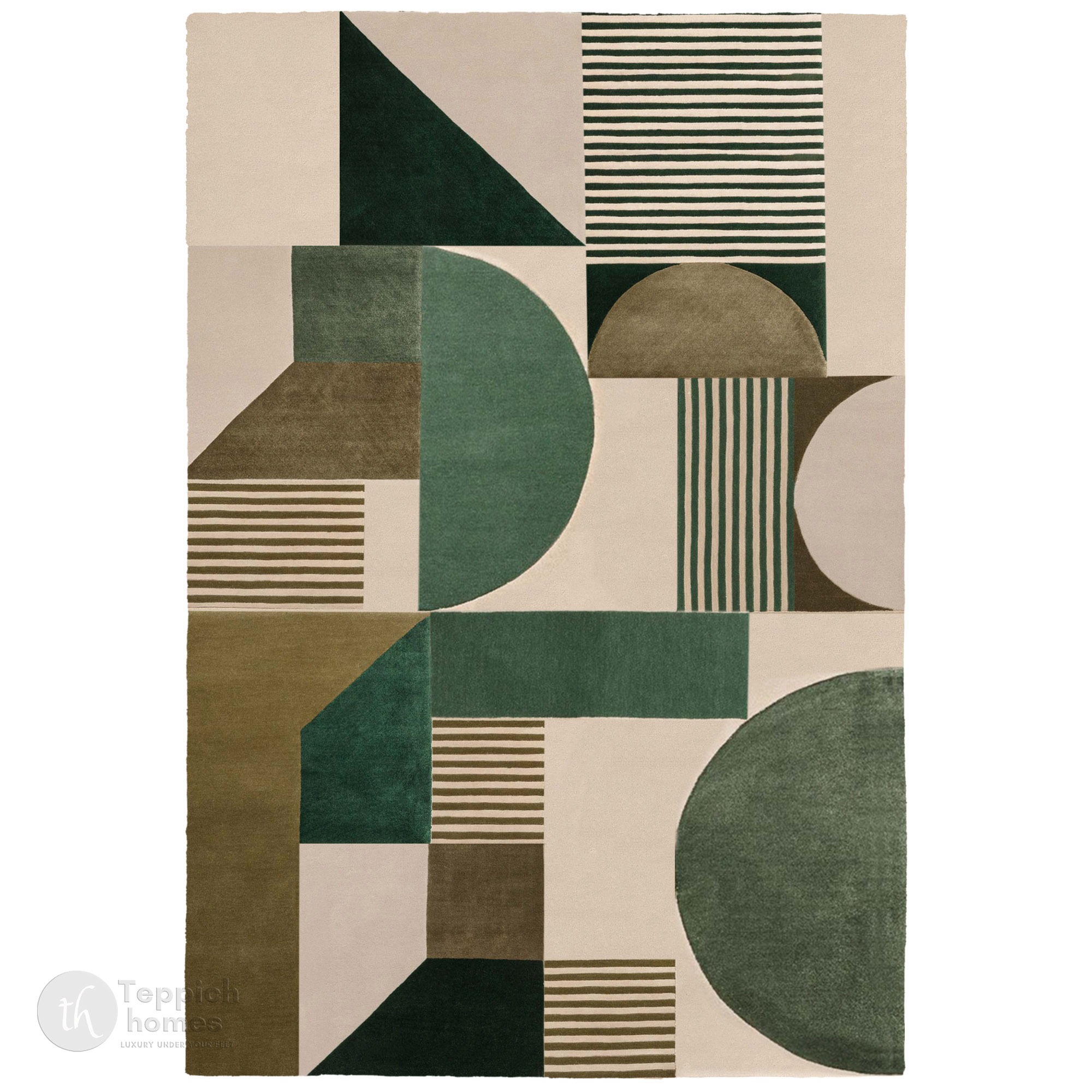 Rugs for Bed Living Kids room 6x9 6x8 Rectangle shape Woolen carpet Geometric area rug 9x12 10x13 Hand tufted