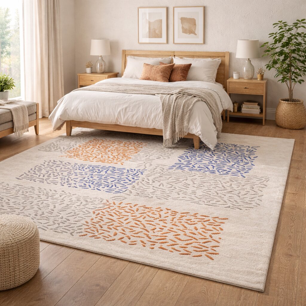 Tufted carpet 6x8 6x9 Handmade area rugs 7x10 5x7 5x8 Rectangle rug 8x10 Wool carpet Bed Kids room