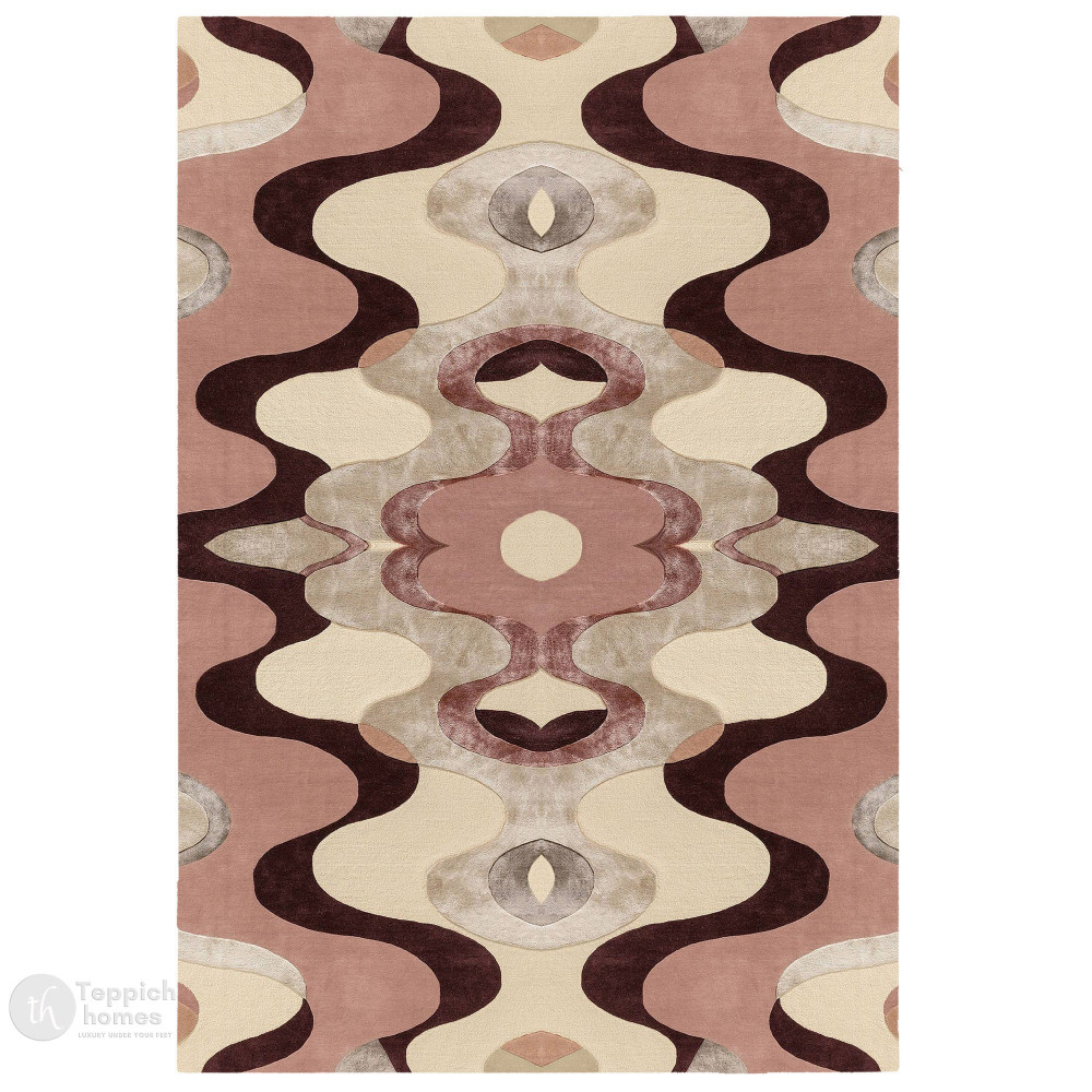 Image of 9x12, 10x13, 10x14 Rectangle shape, Woolen carpet, Hand tufted carpets, Geometric area rug, Rugs for Bed, Living, Kids, room, 6x9, 6x8